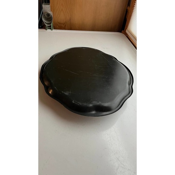 Handpainted Toleware Tray with Beautiful Yellow Blooms - Picture 8 of 10